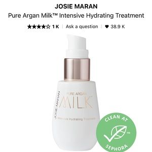 JOSIE MARAN - PURE ARGAN MILK INTENSIVE HYDRATING TREATMENT